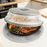 Multi-Purpose Microwave Food Cover and Mat