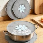 Reusable Silicone Microwave and Food Cover Set