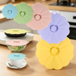 Reusable Silicone Food Covers for Kitchen Use
