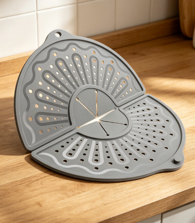47 Silicone Splatter Screen for Frying Pans - Image 1