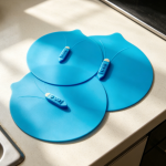 Cute Silicone Steaming and Food Cover Set