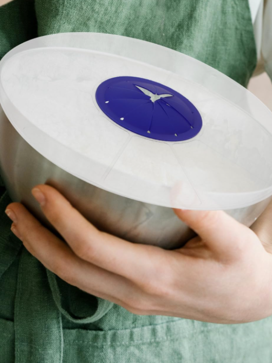 Silicone Splash Guard for Mixing Bowls